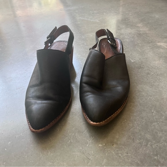 Madewell The Jess Slingback Mule 8 Black - Picture 2 of 4